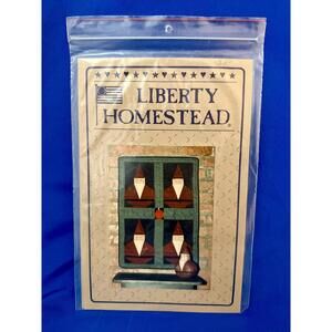 Liberty Homestead Father Christmas 1987 Quilt Pattern by Blue Whale Designs